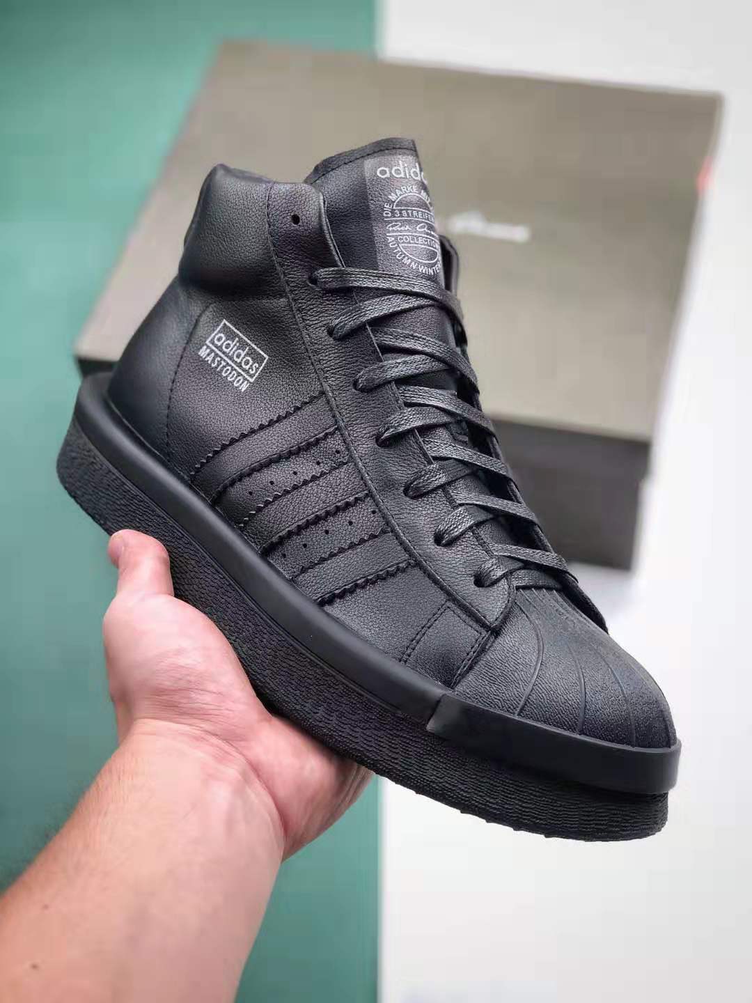 Adidas Mastodon Pro Model Rick Owens Triple Black - BA9763 Available Now