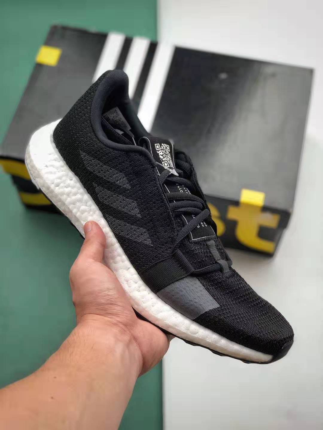 Adidas SenseBoost Go Black EH1020 - Stylish Running Shoes for Men