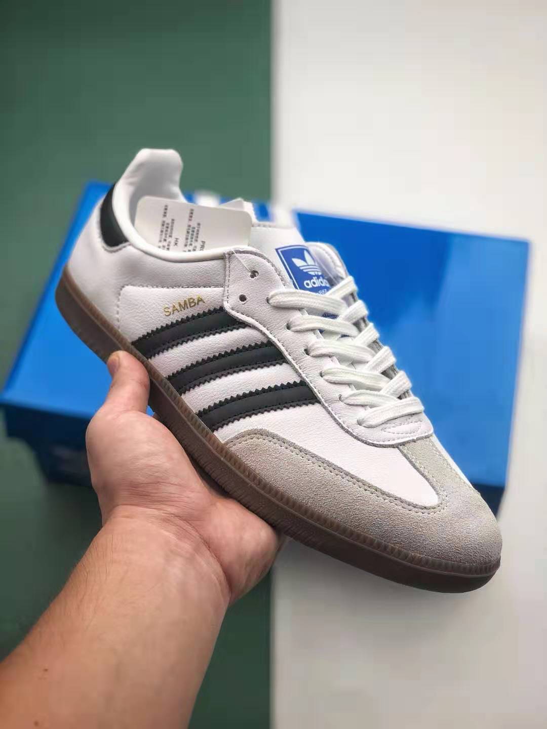 Adidas Samba OG 'White Black Gum' B75806 - Classic Style with a Modern Twist